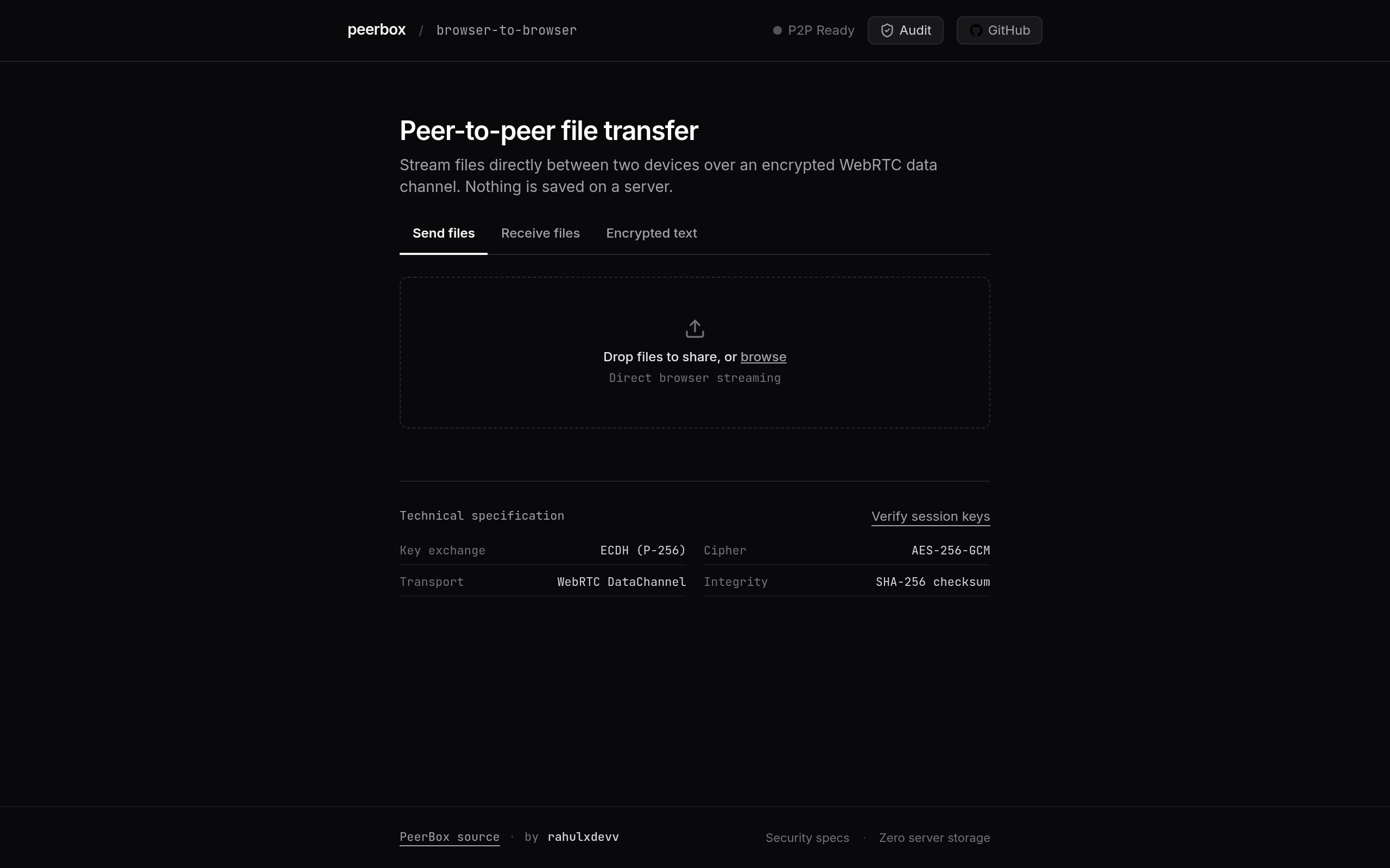 PeerBox screenshot preview